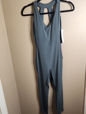 Athleta Transcend 7/8 Bodysuit In Sage. Size S. NWT.